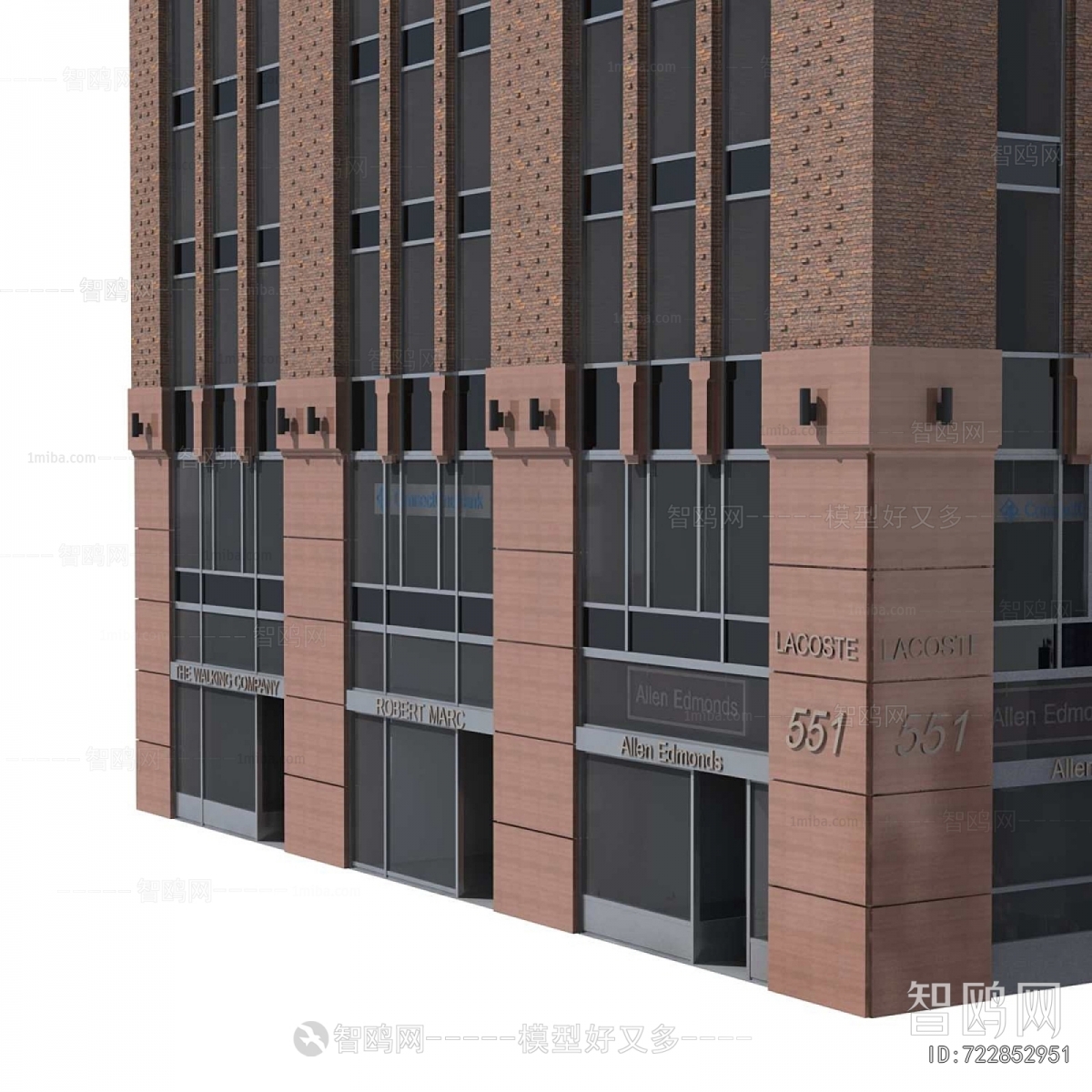 Modern Appearance Of Commercial Building