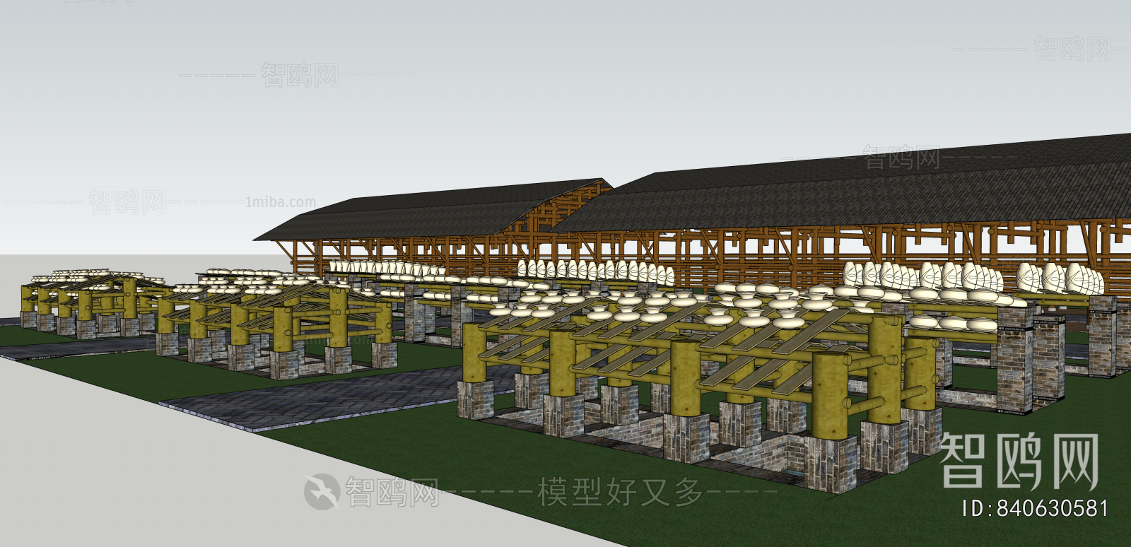 Modern Industrial Building