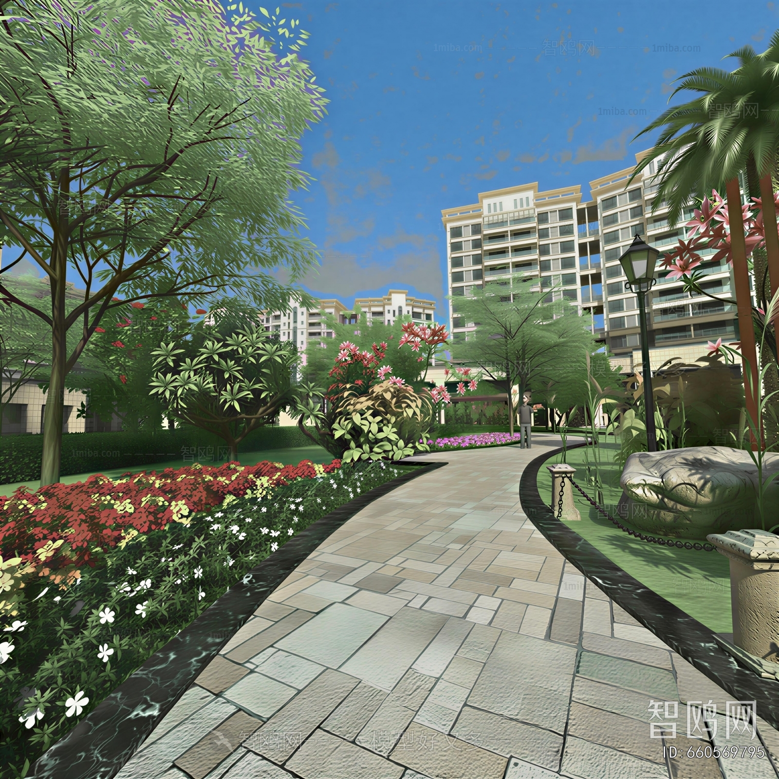 Modern Courtyard/landscape