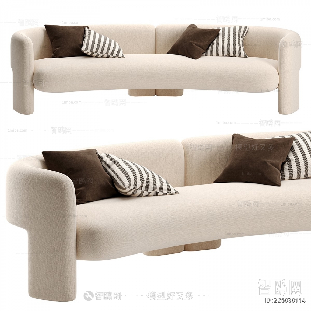Modern Three-seat Sofa