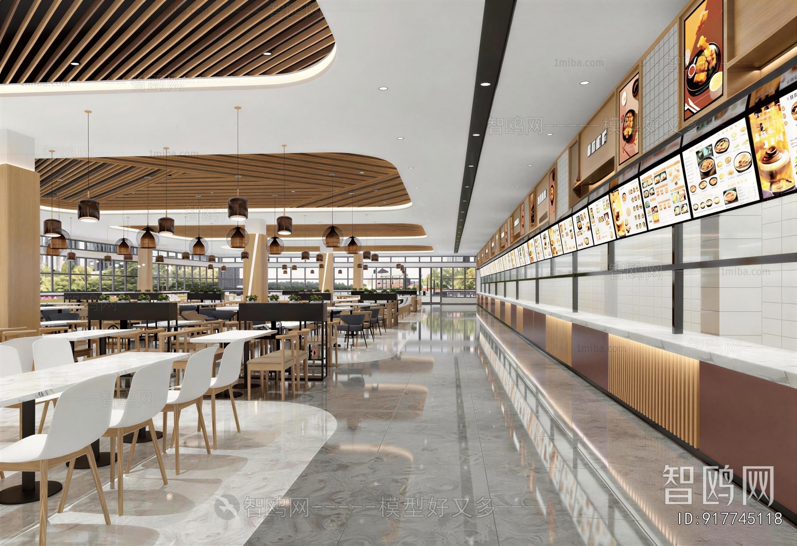 Modern Office Canteen