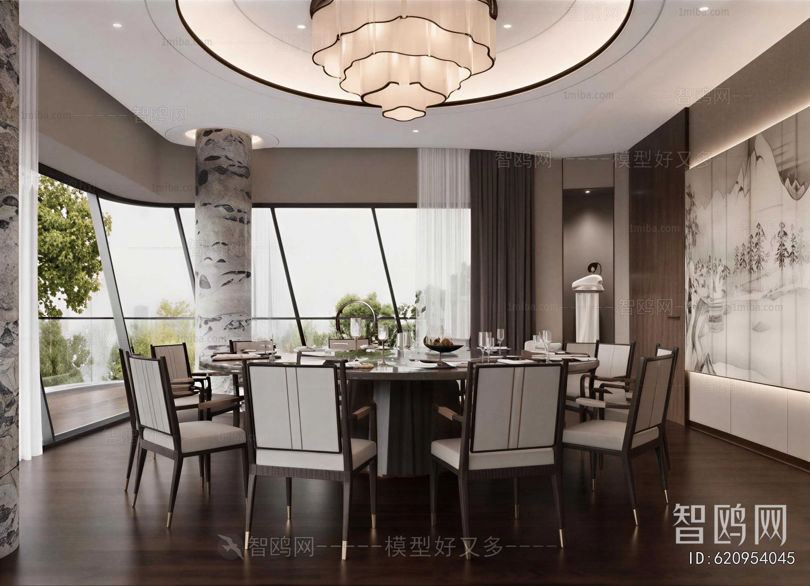 New Chinese Style Restaurant Box