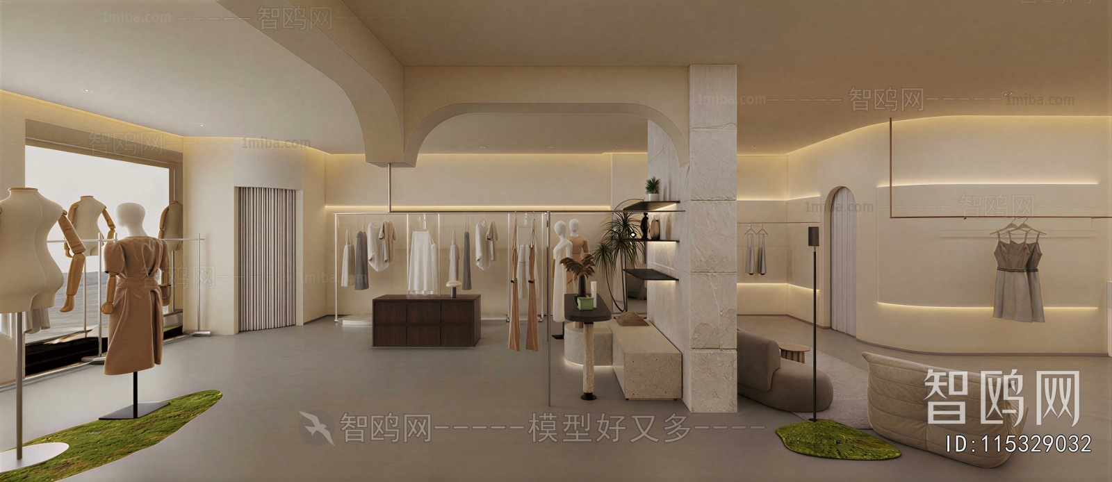 Modern Clothing Store