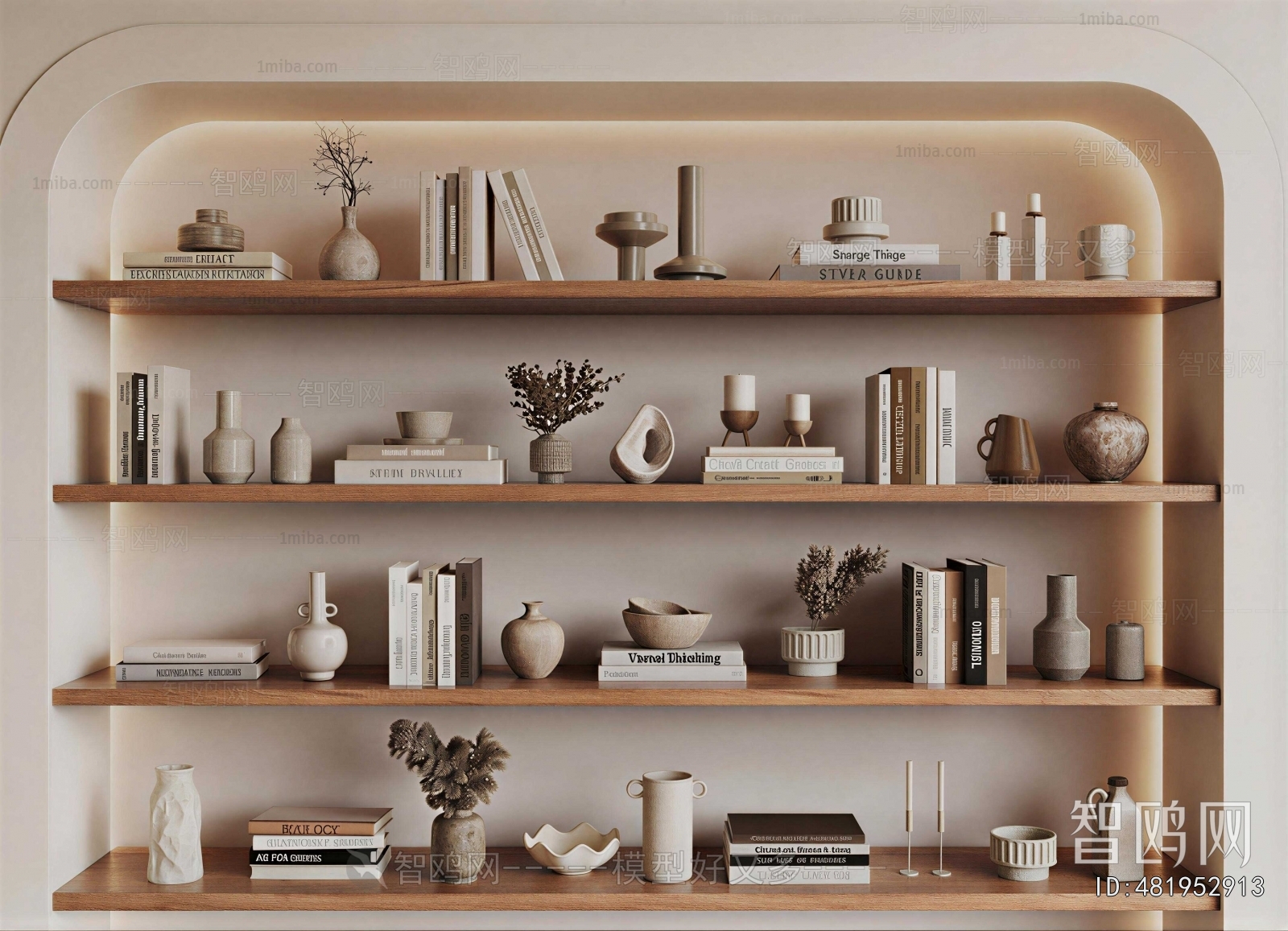 Wabi-sabi Style Decorative Set