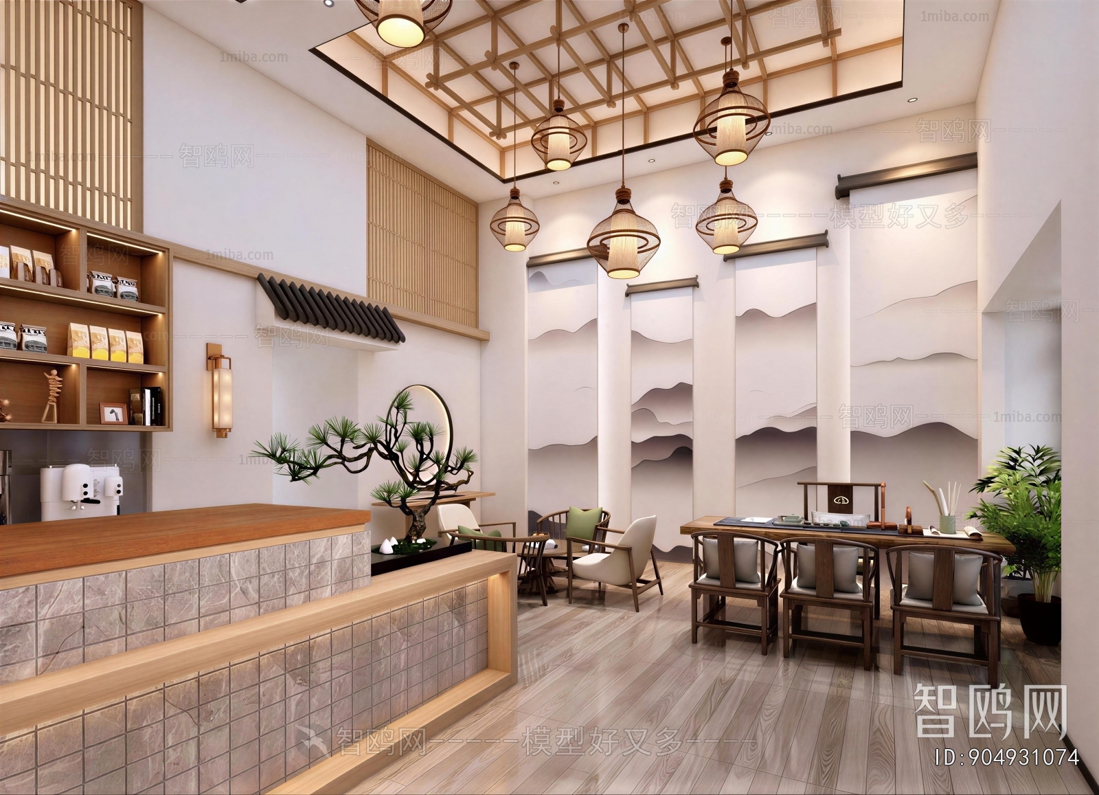 New Chinese Style Tea House