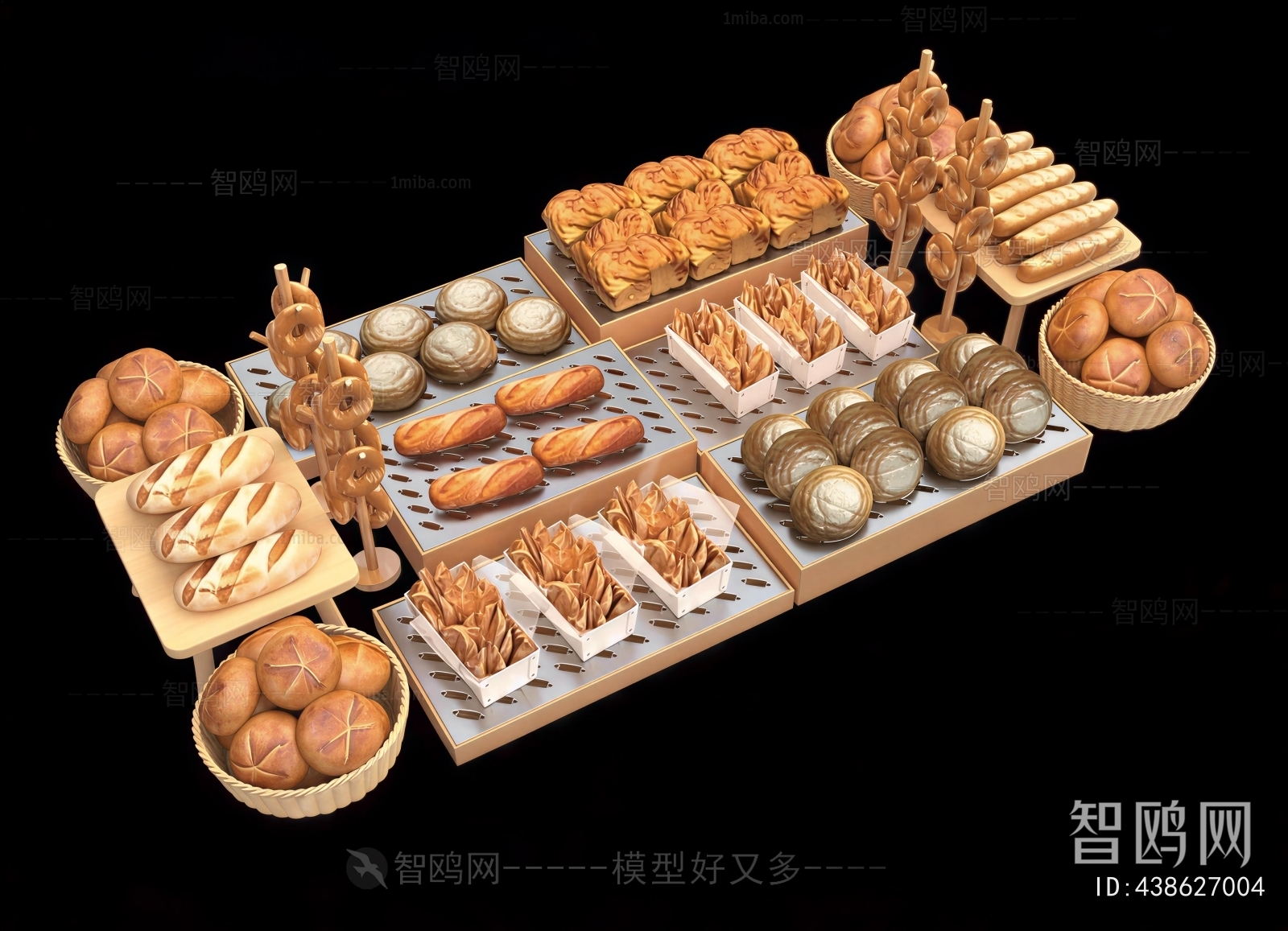 Modern Bread Cake