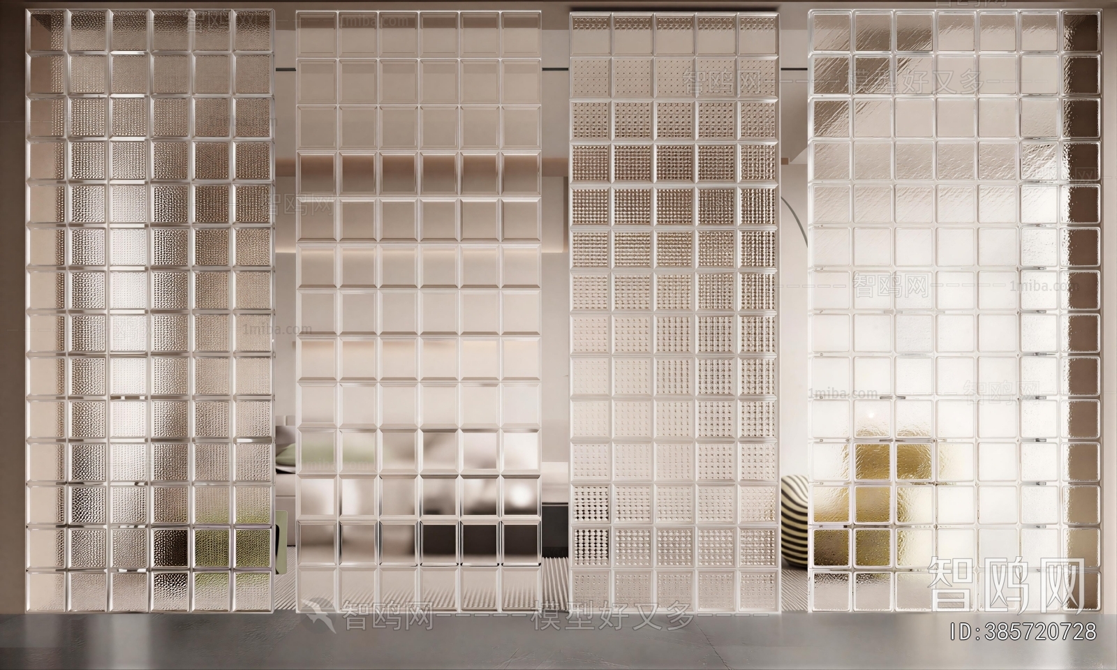 Modern Glass Screen Partition