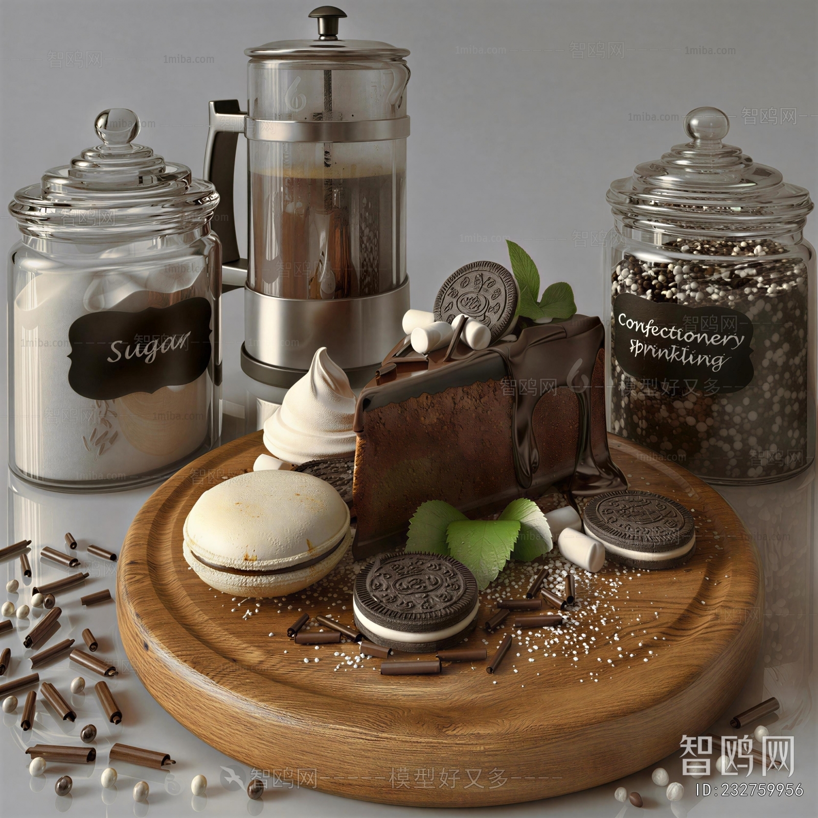 Modern Bread Cake