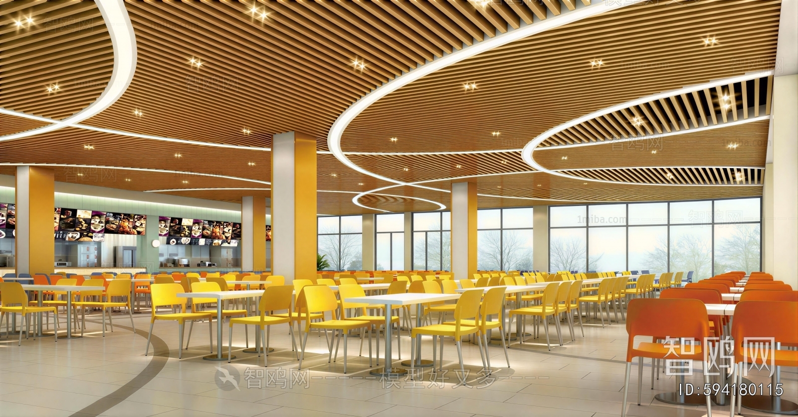 Modern Office Canteen
