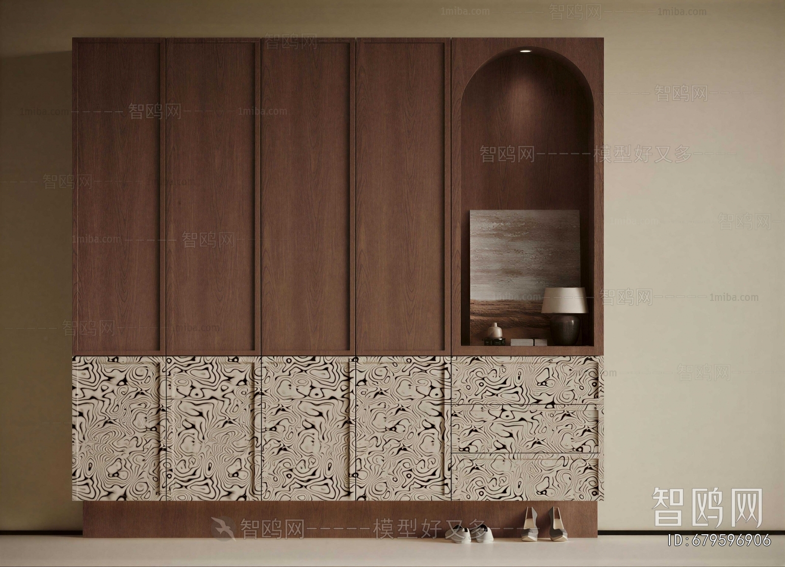 Modern Shoe Cabinet