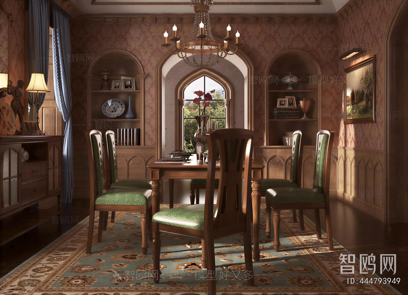 European Style Dining Room