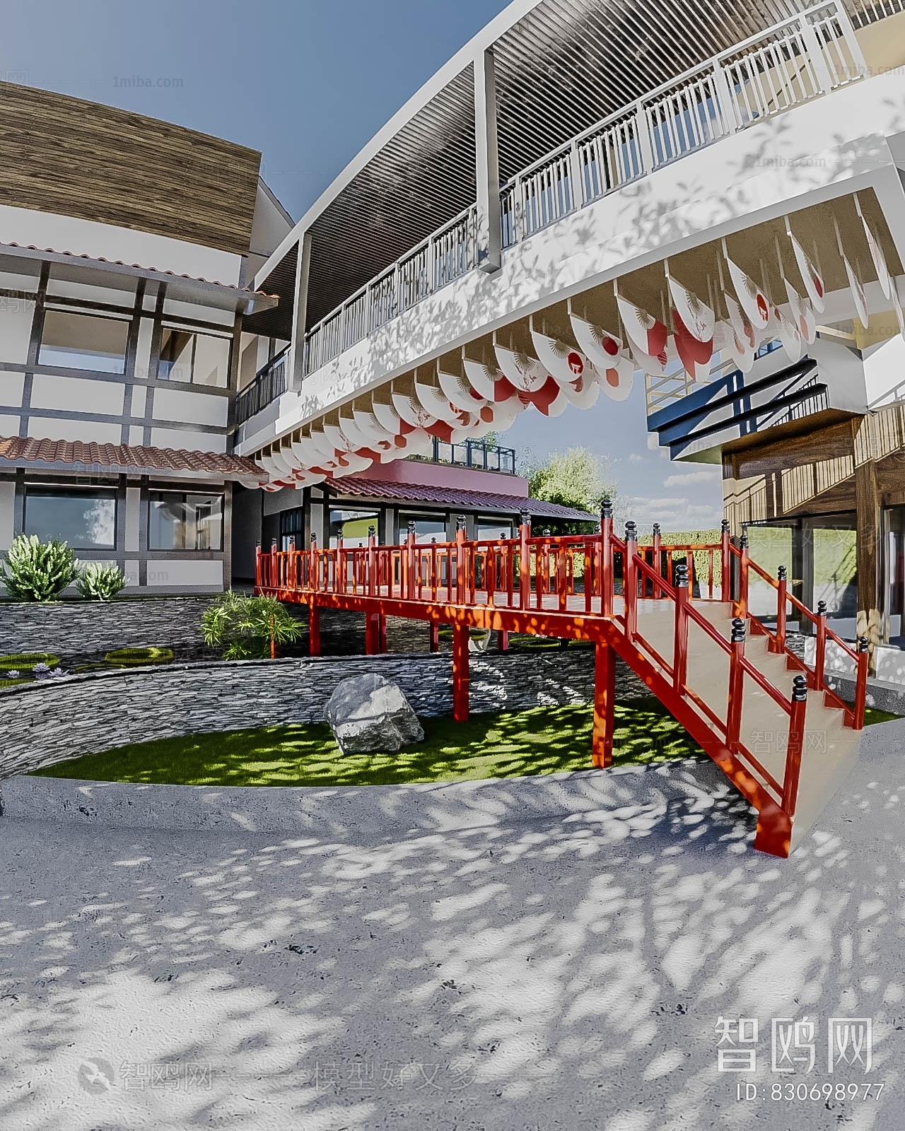 New Chinese Style Exhibition Hall