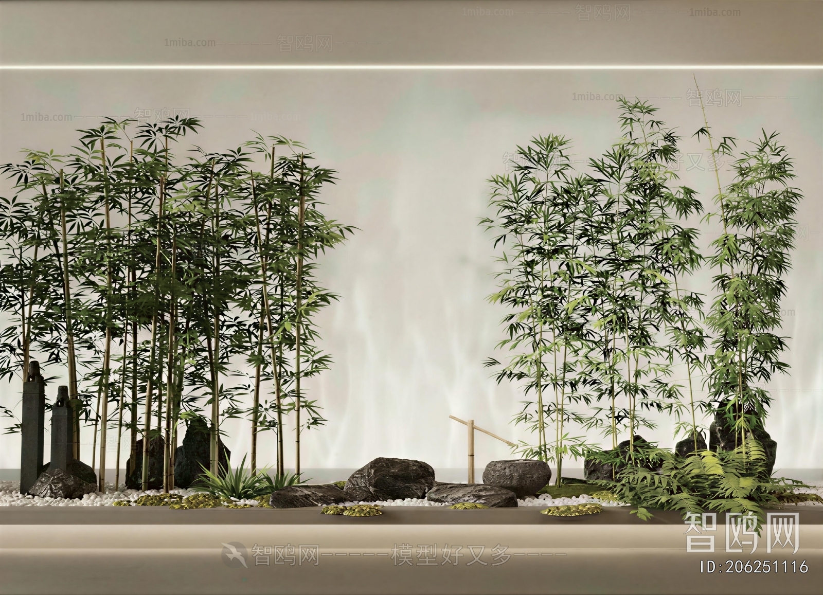 New Chinese Style Plant Landscaping