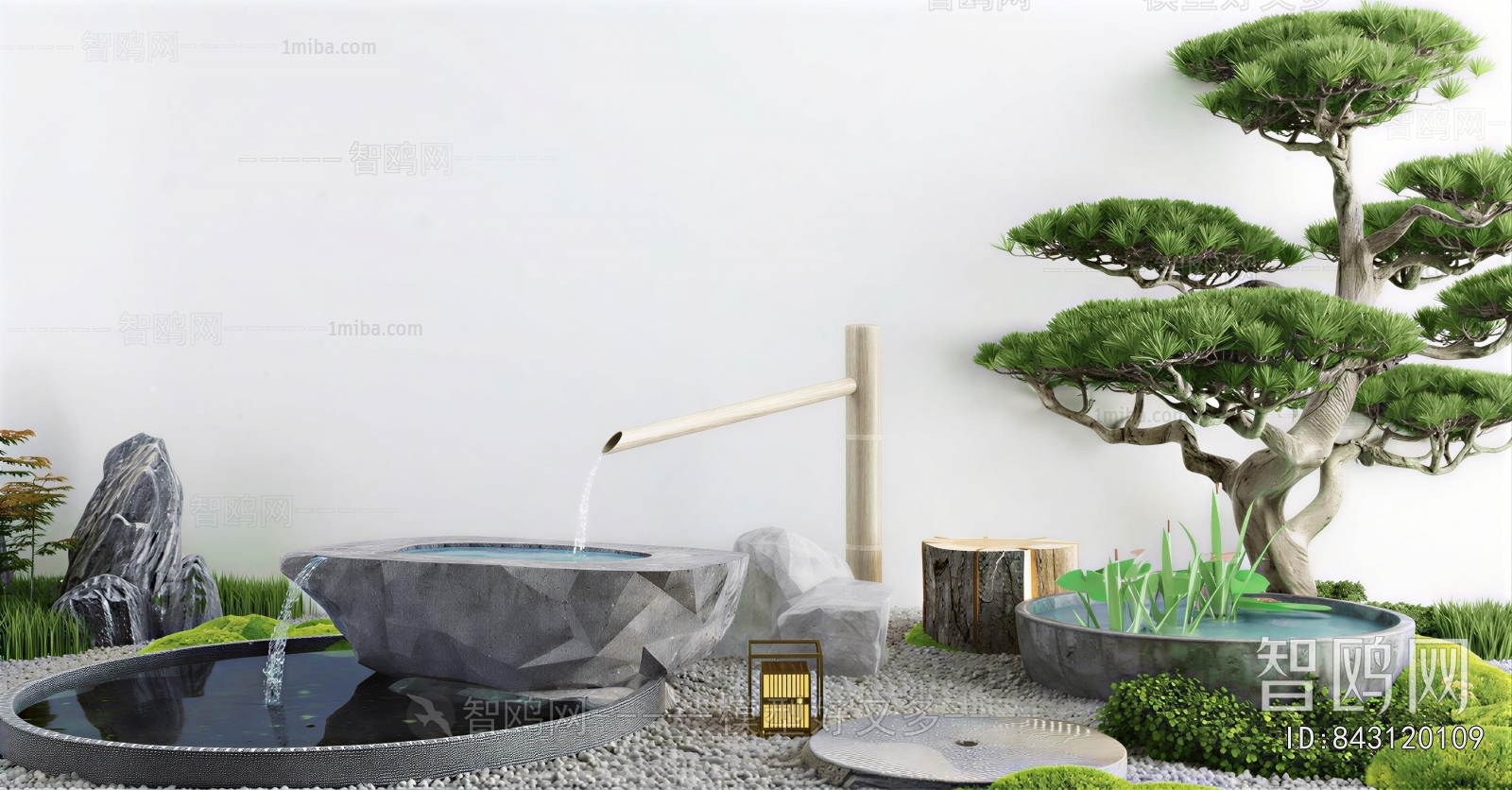 Japanese Style Courtyard/landscape