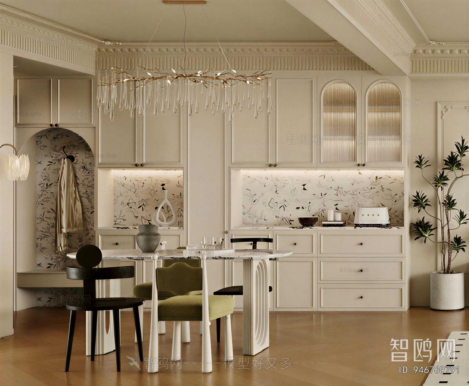 French Style Dining Room