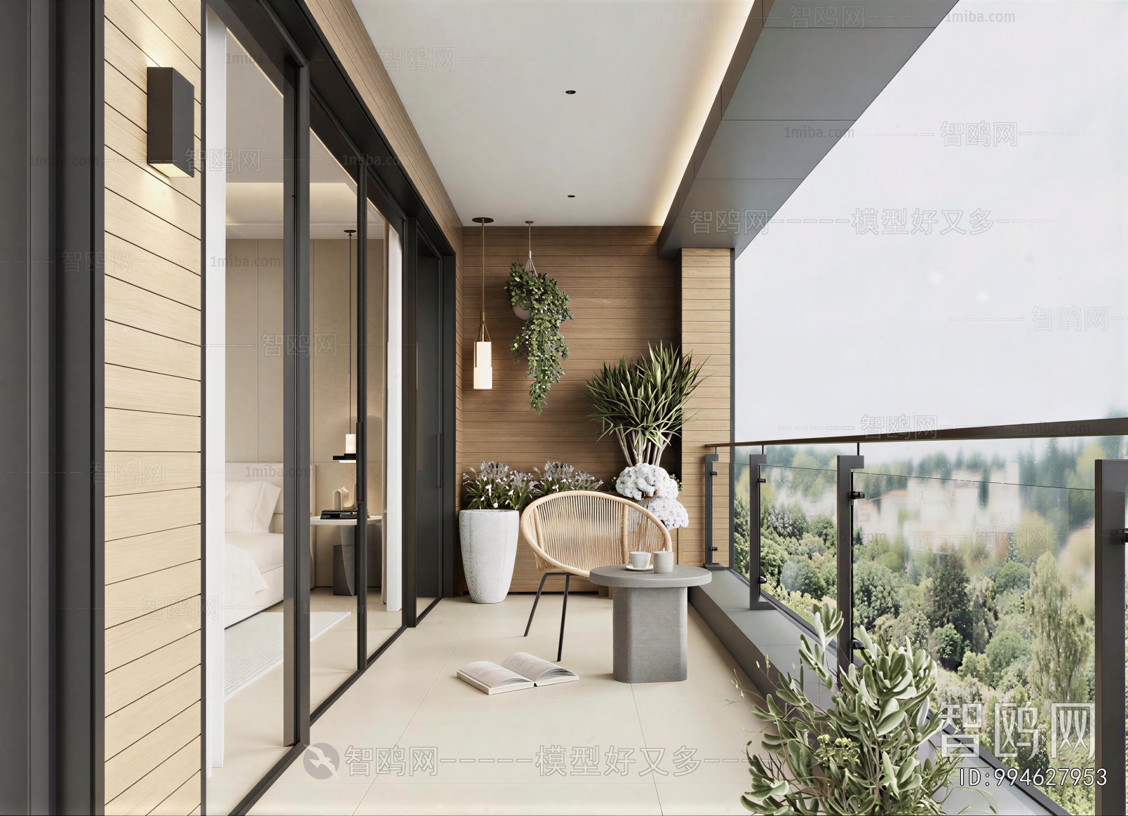 Modern Balcony