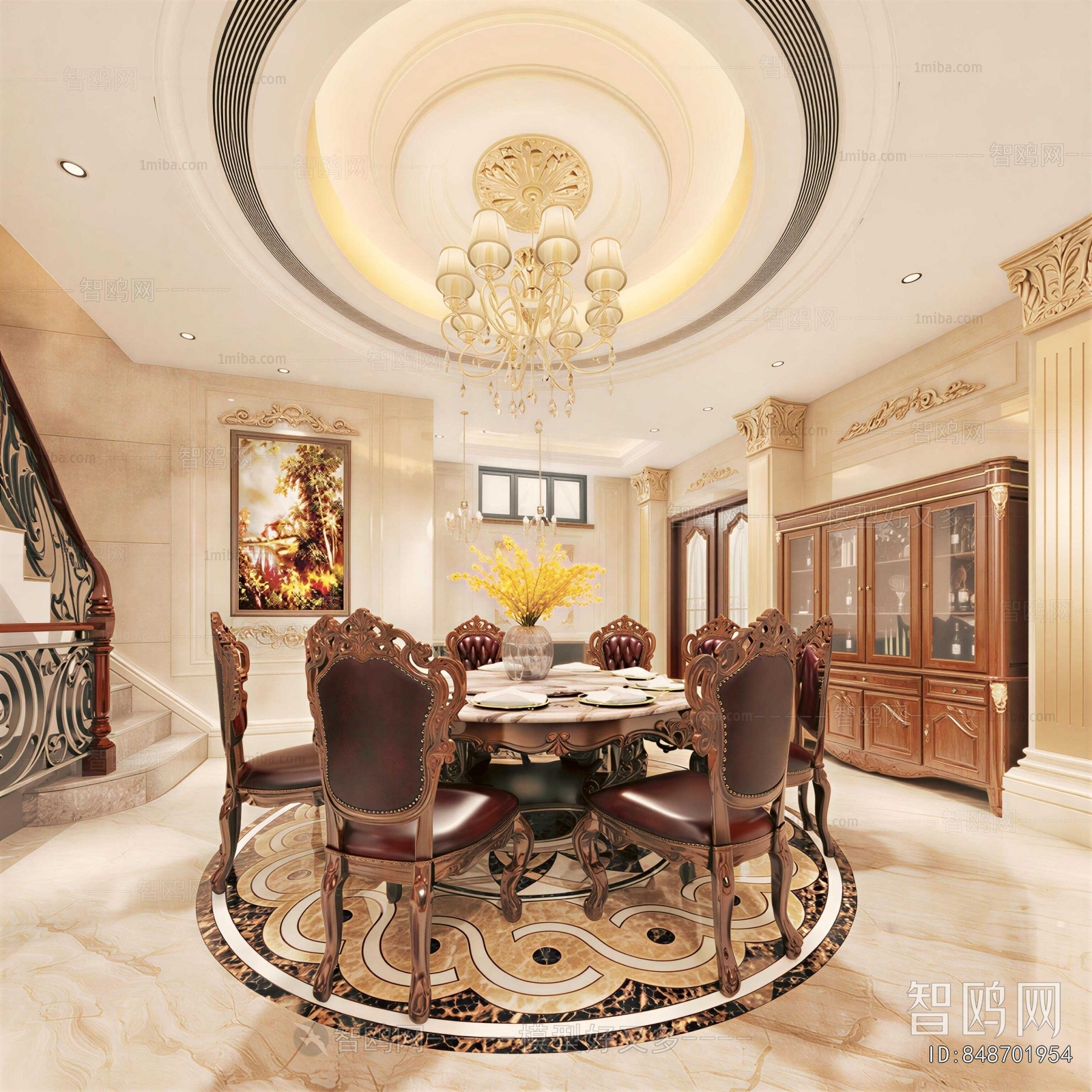 European Style Dining Room