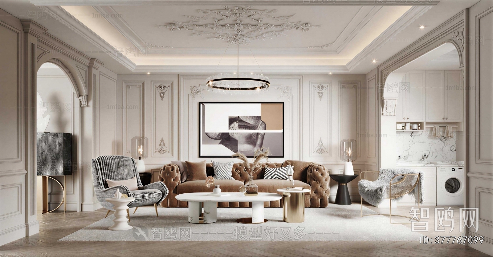 American Style A Living Room