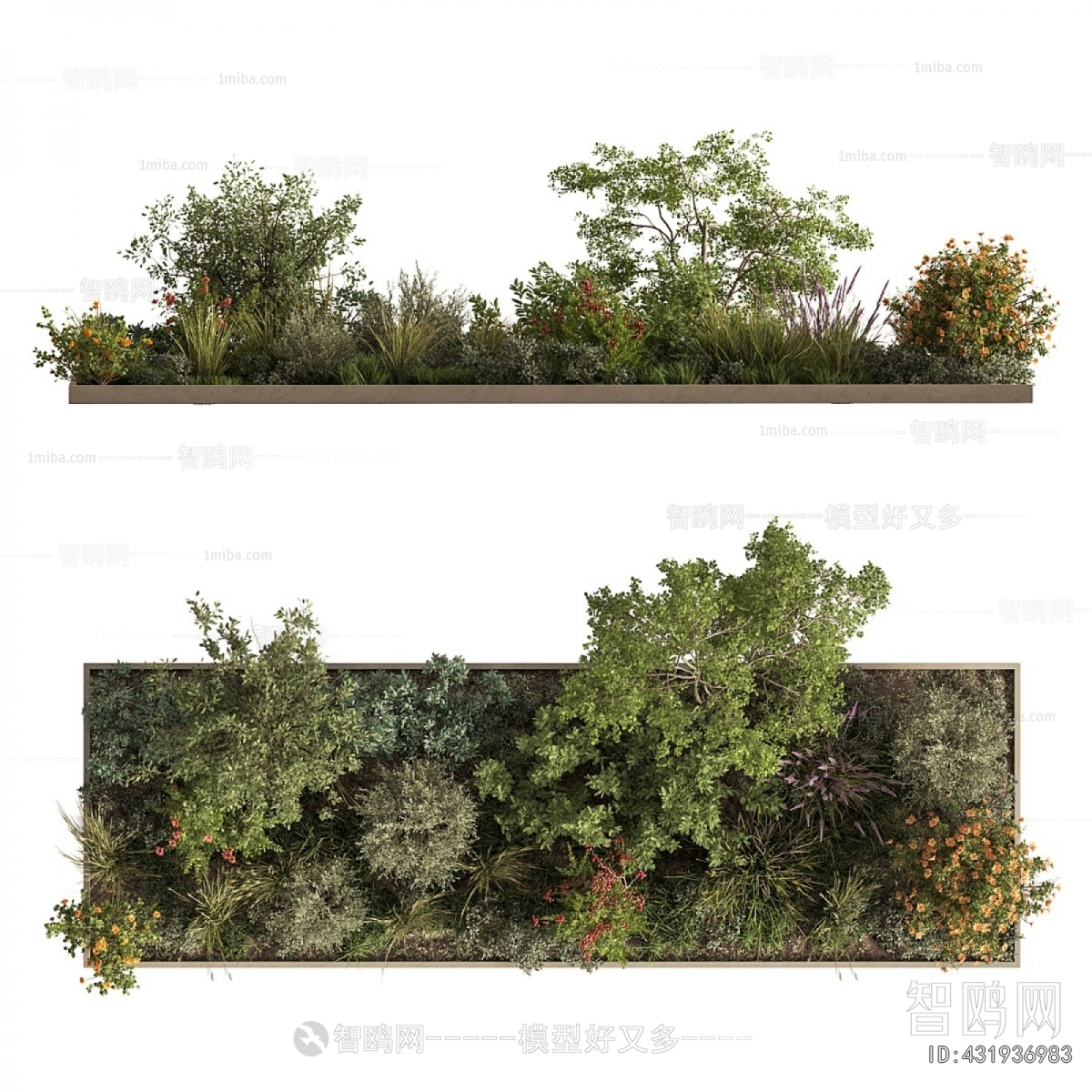Modern Plant Pile