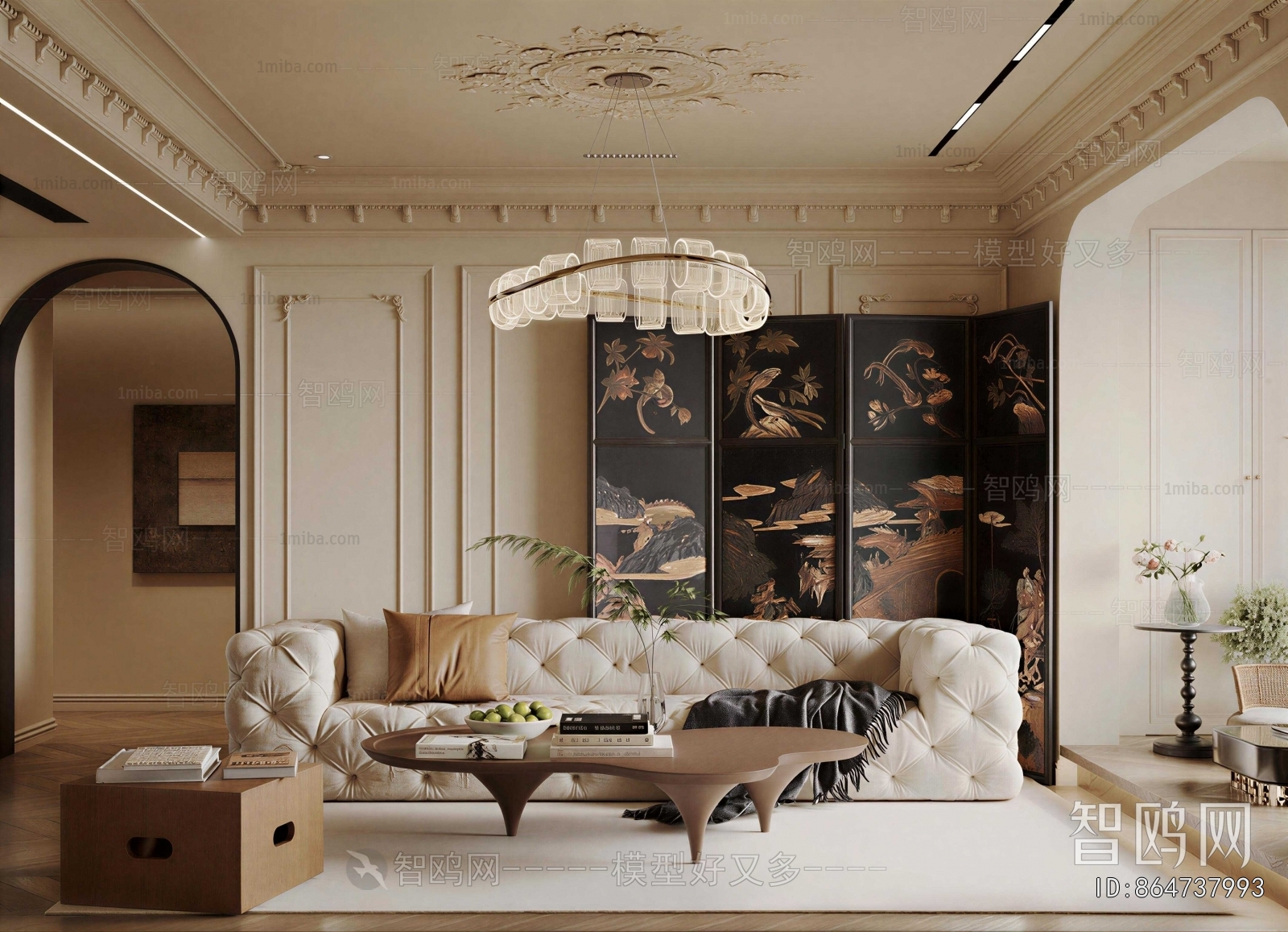 French Style A Living Room