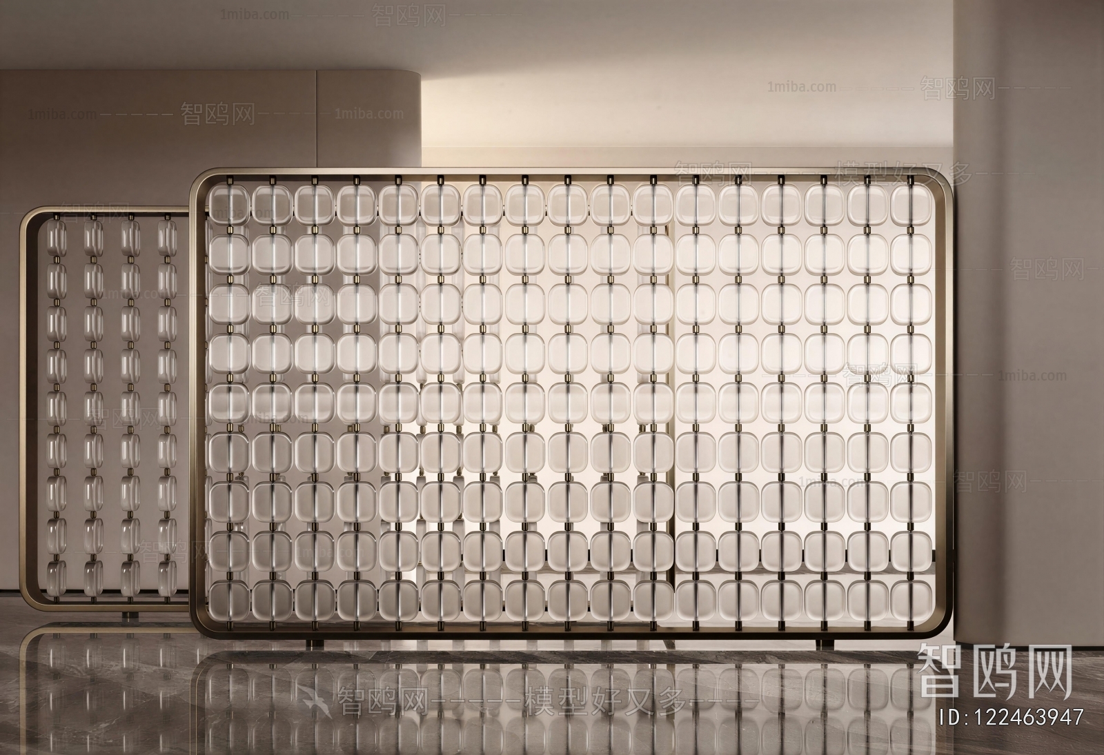 Modern Glass Screen Partition