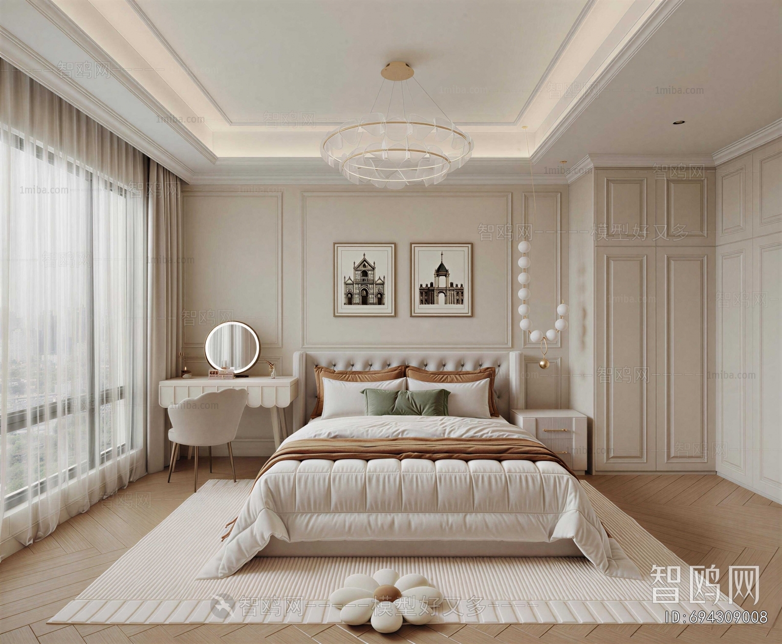 French Style Bedroom