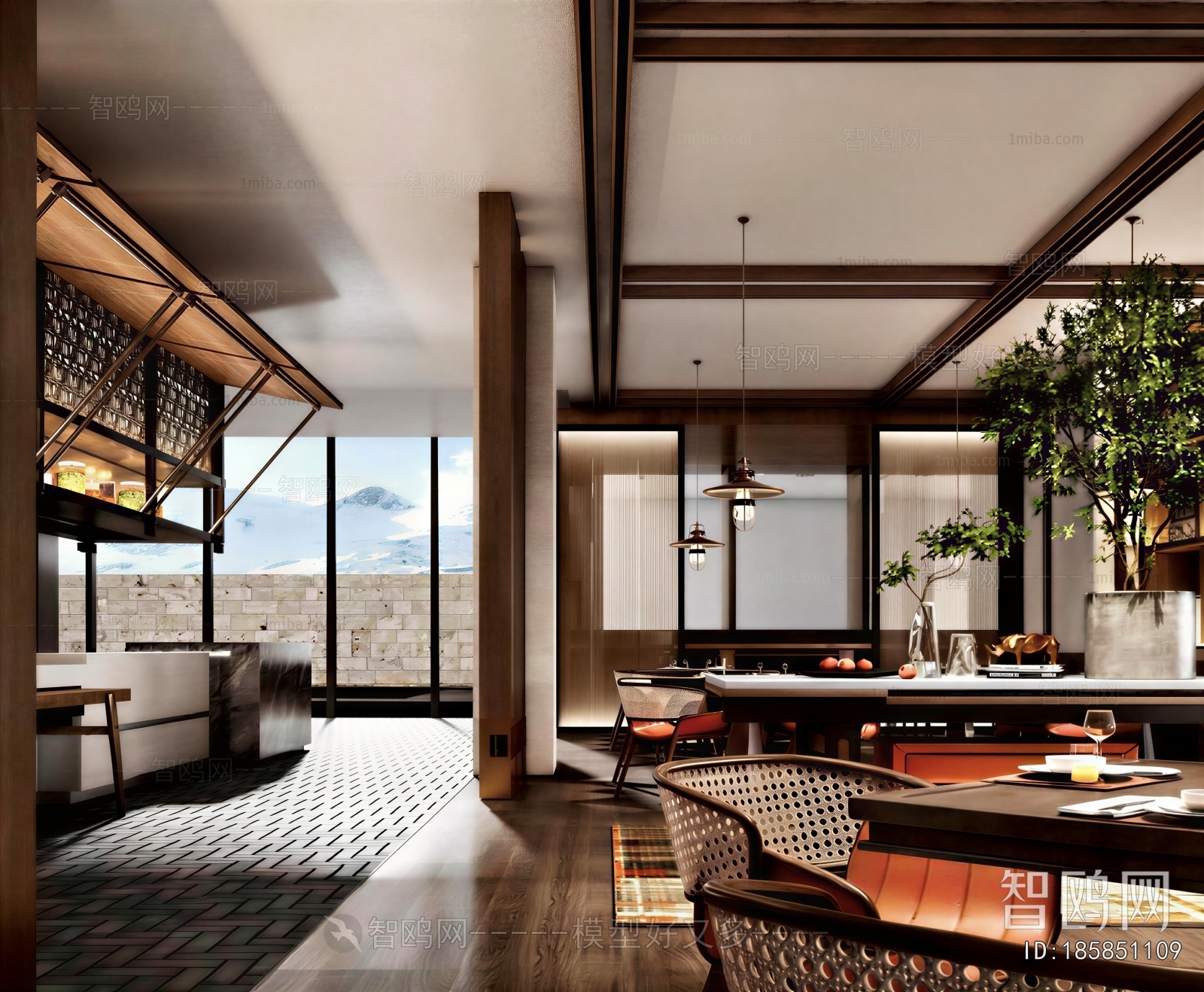 Modern Restaurant