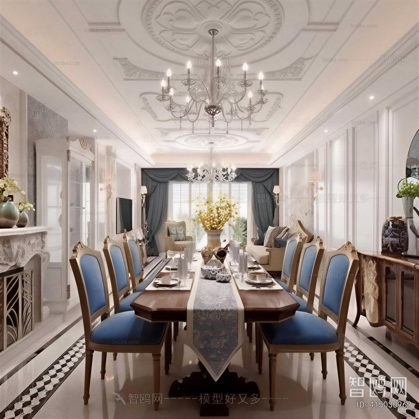American Style Dining Room