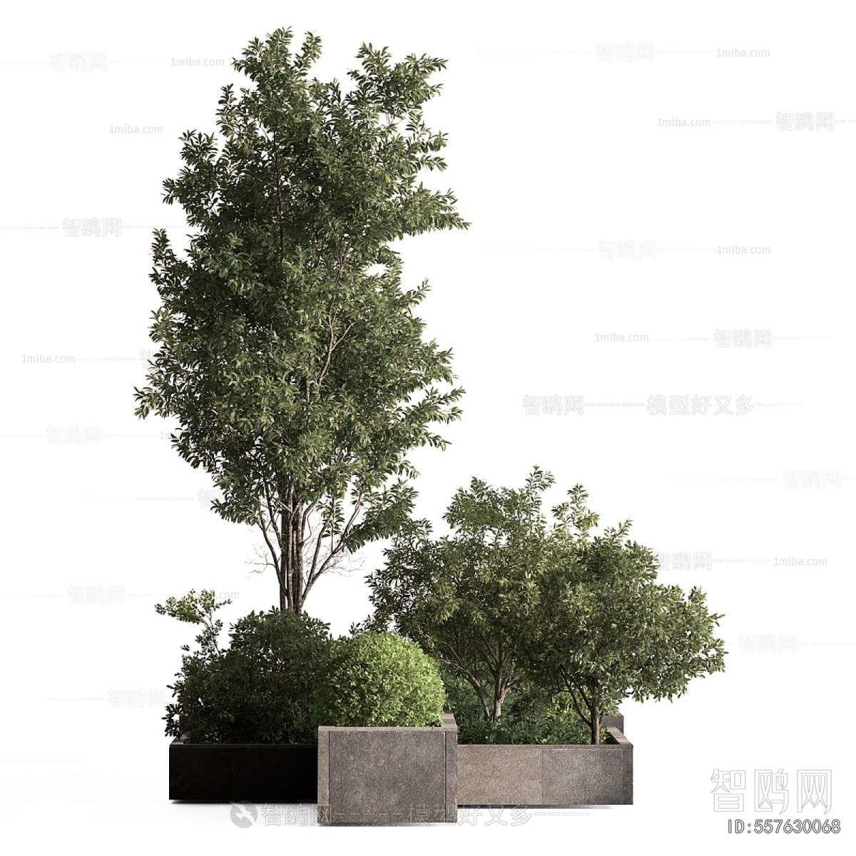 Modern Plant Pile