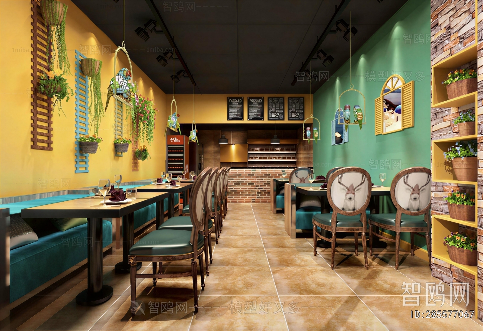 Industrial Style Restaurant
