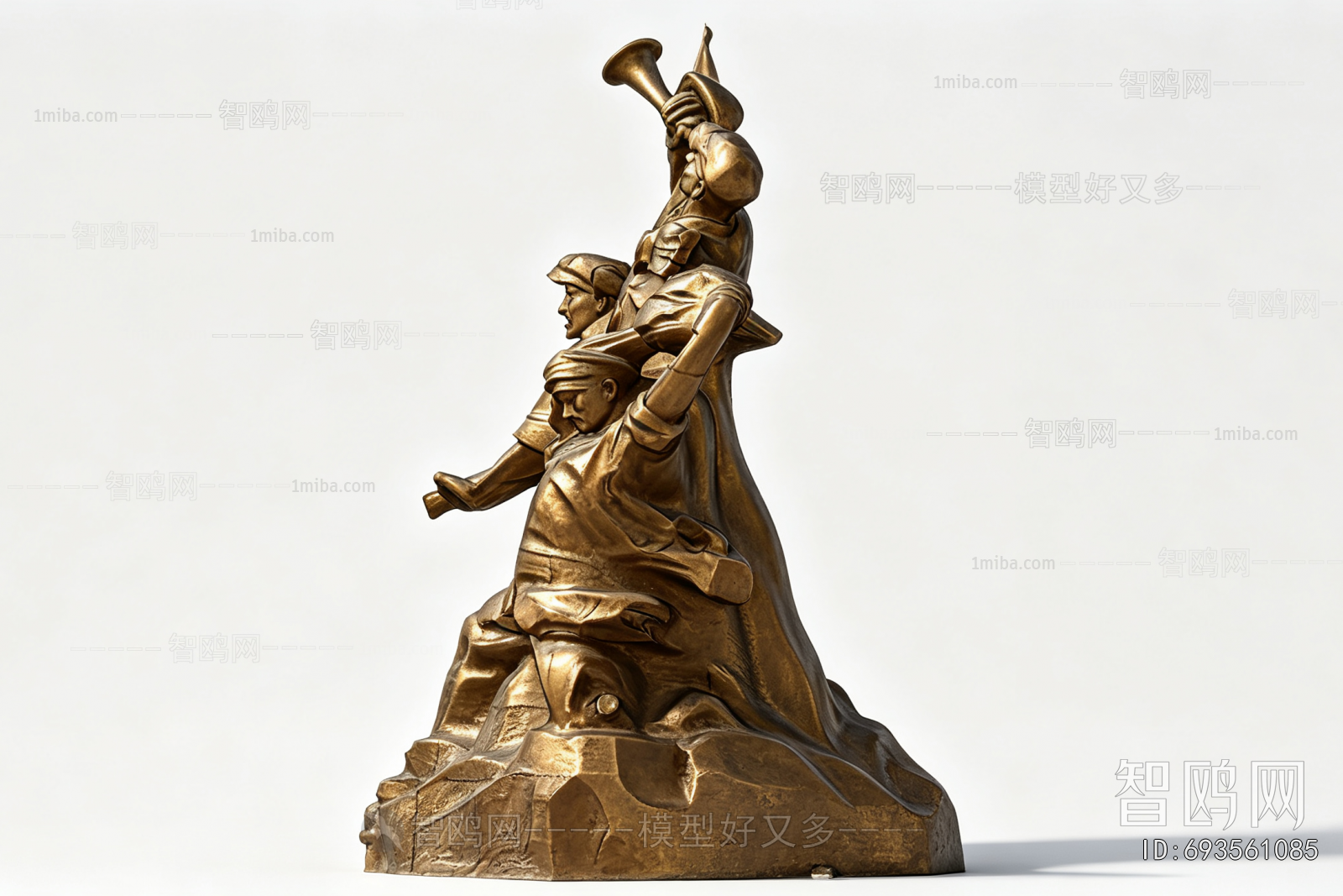 Chinese Style Sculpture Sketch