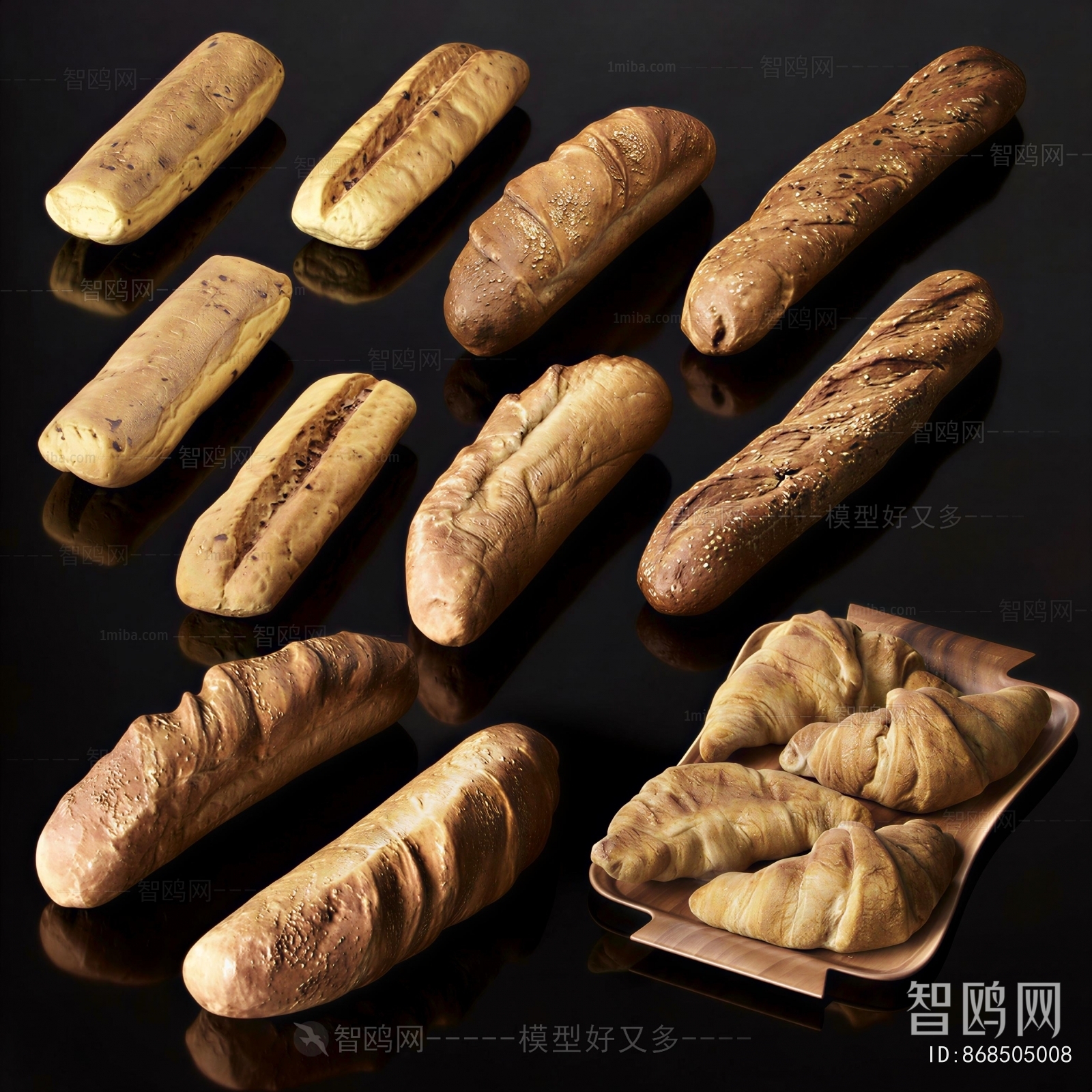 Modern Bread Cake