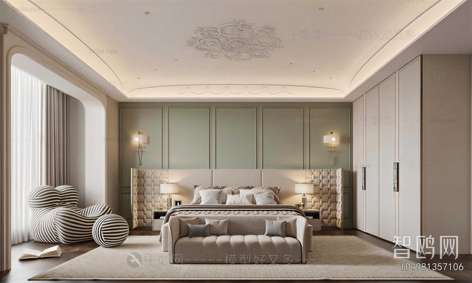 French Style Bedroom