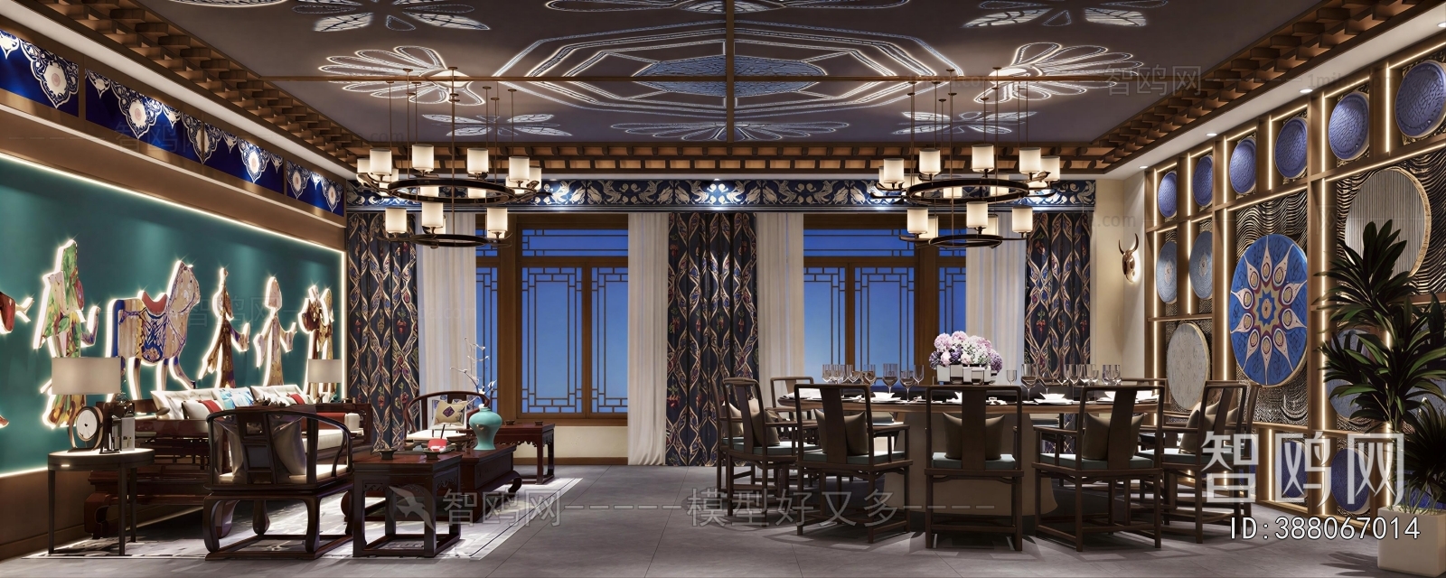 New Chinese Style Restaurant Box
