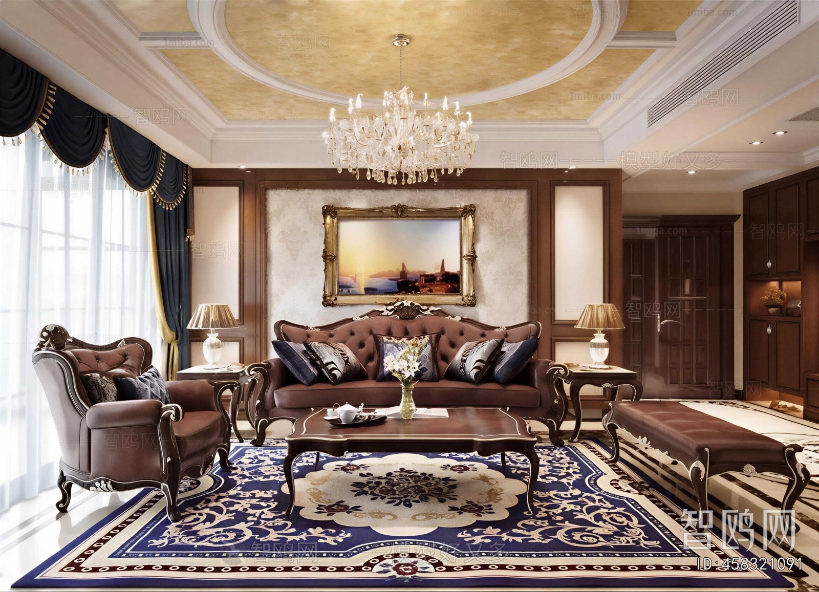 European Style A Living Room