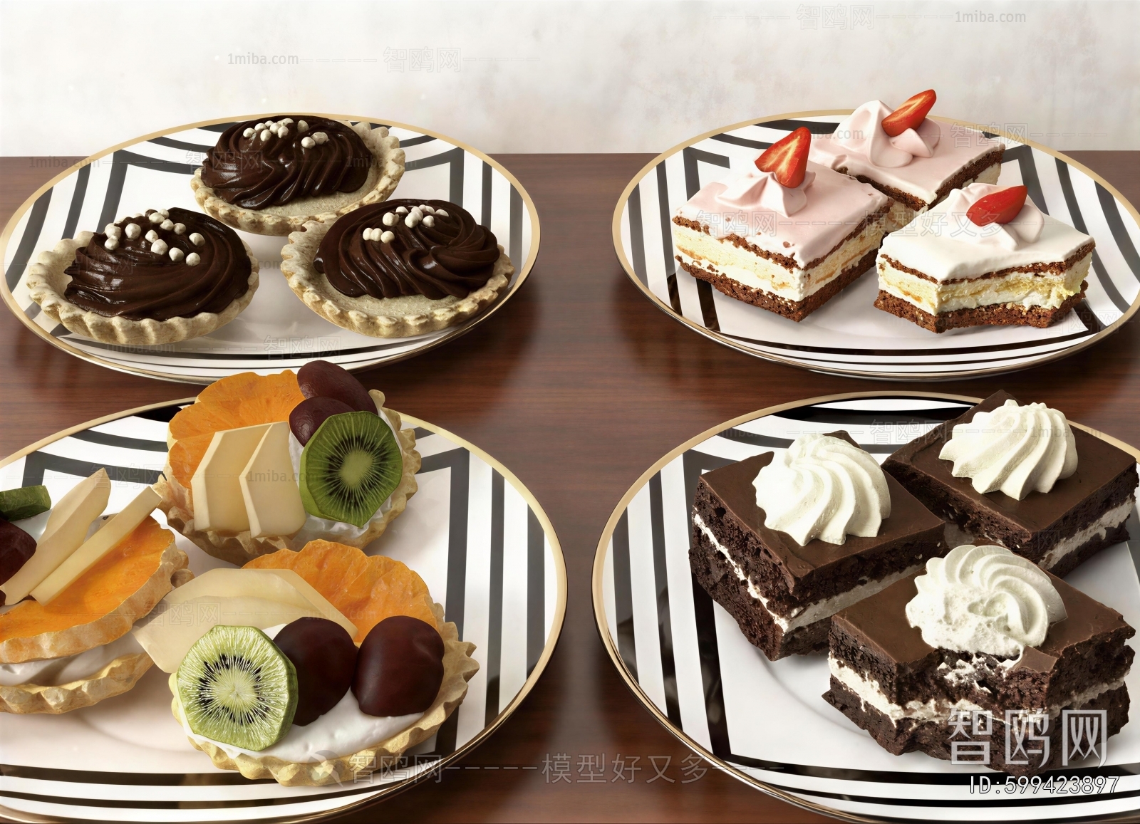 Modern Bread Cake