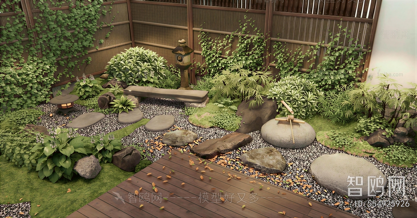 Japanese Style Courtyard/landscape
