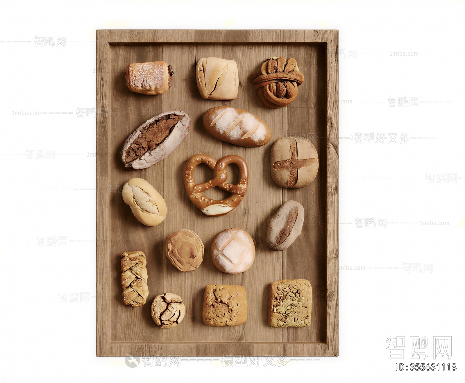Modern Bread Cake
