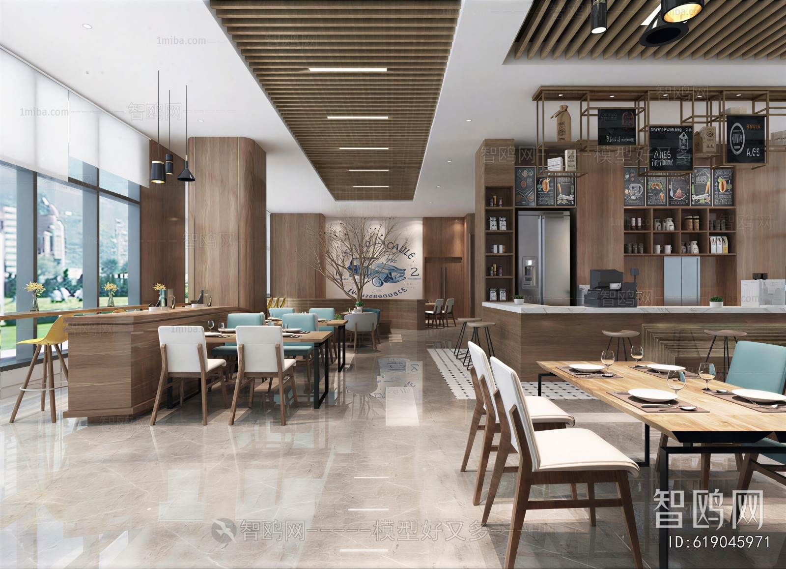 Modern Cafe