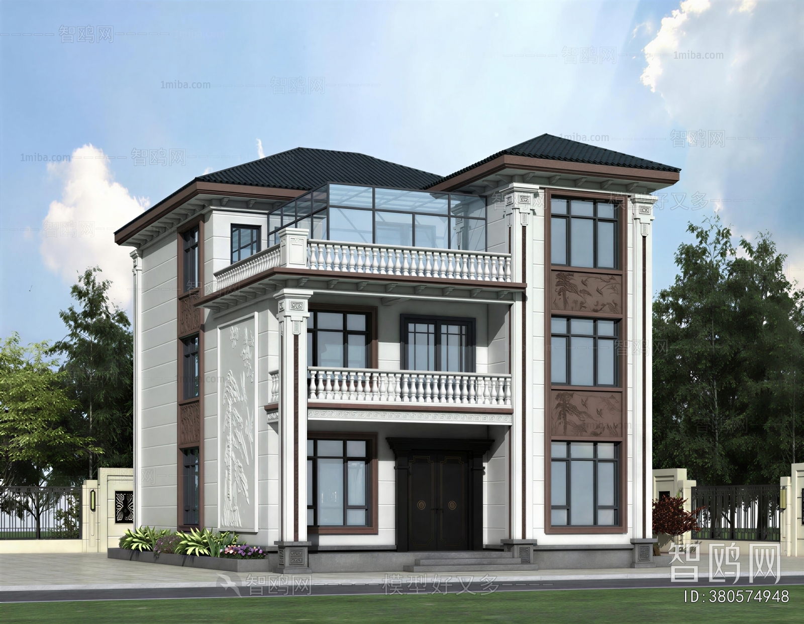 New Chinese Style Detached Villa