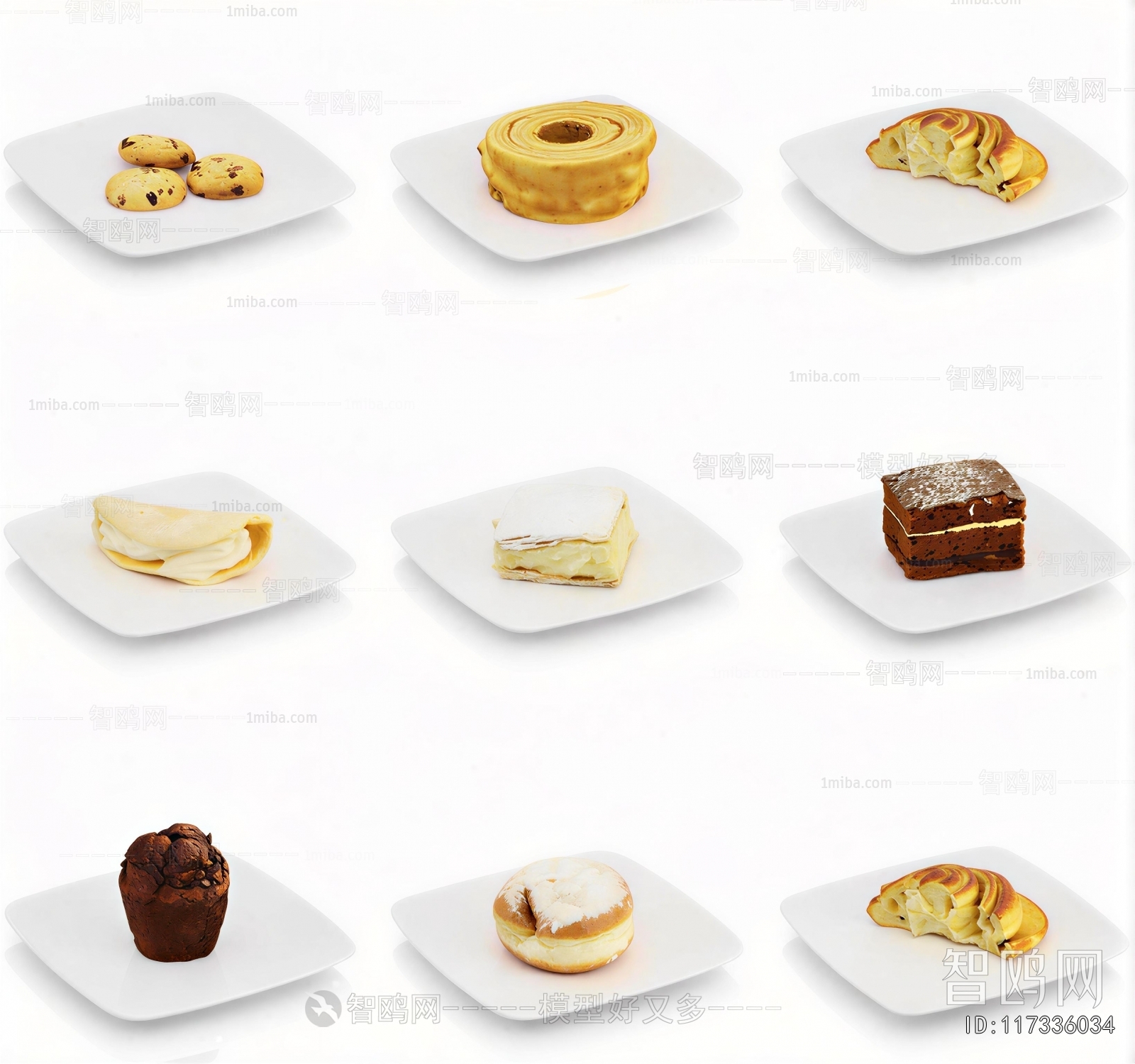 Modern Bread Cake