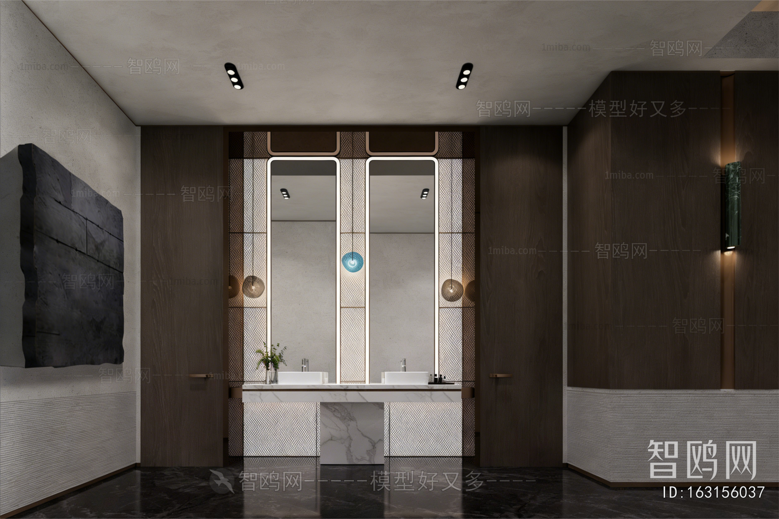 Modern Public Toilet