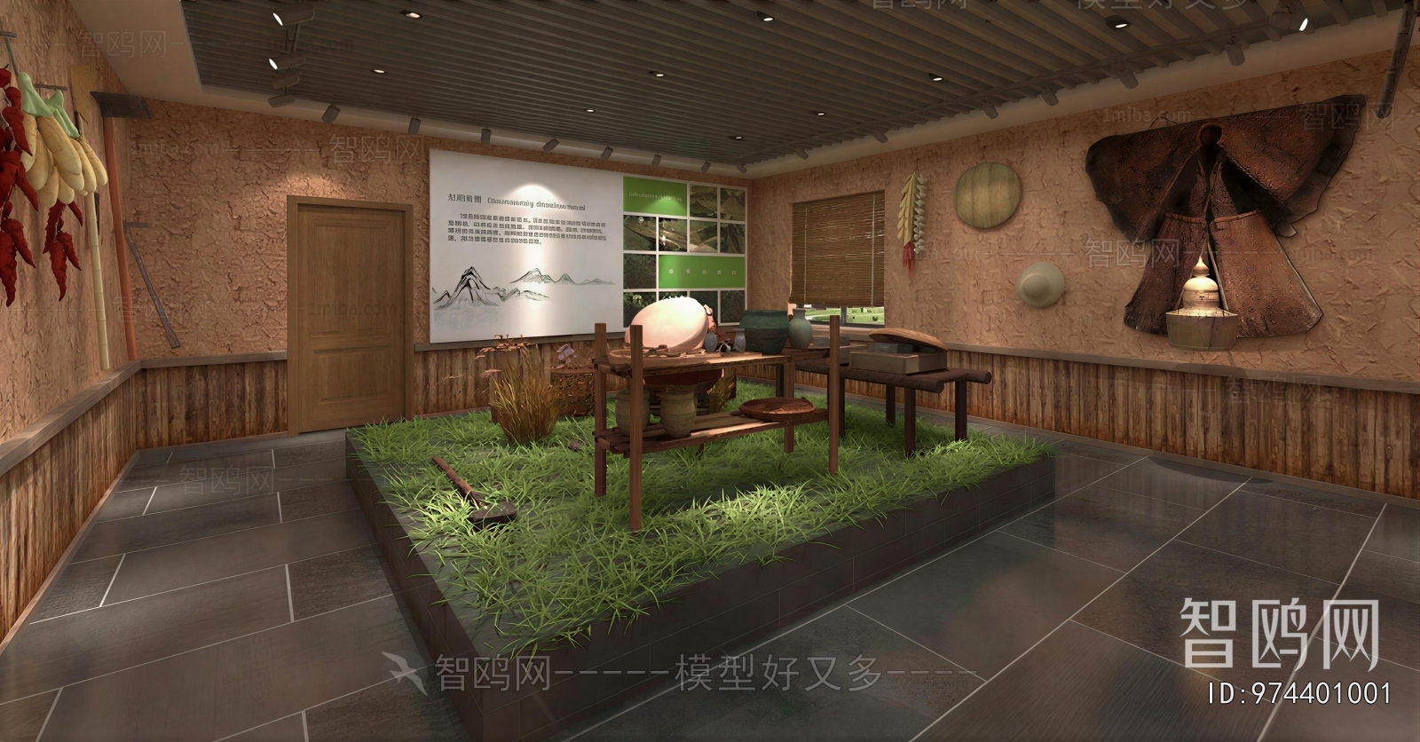 New Chinese Style Exhibition Hall