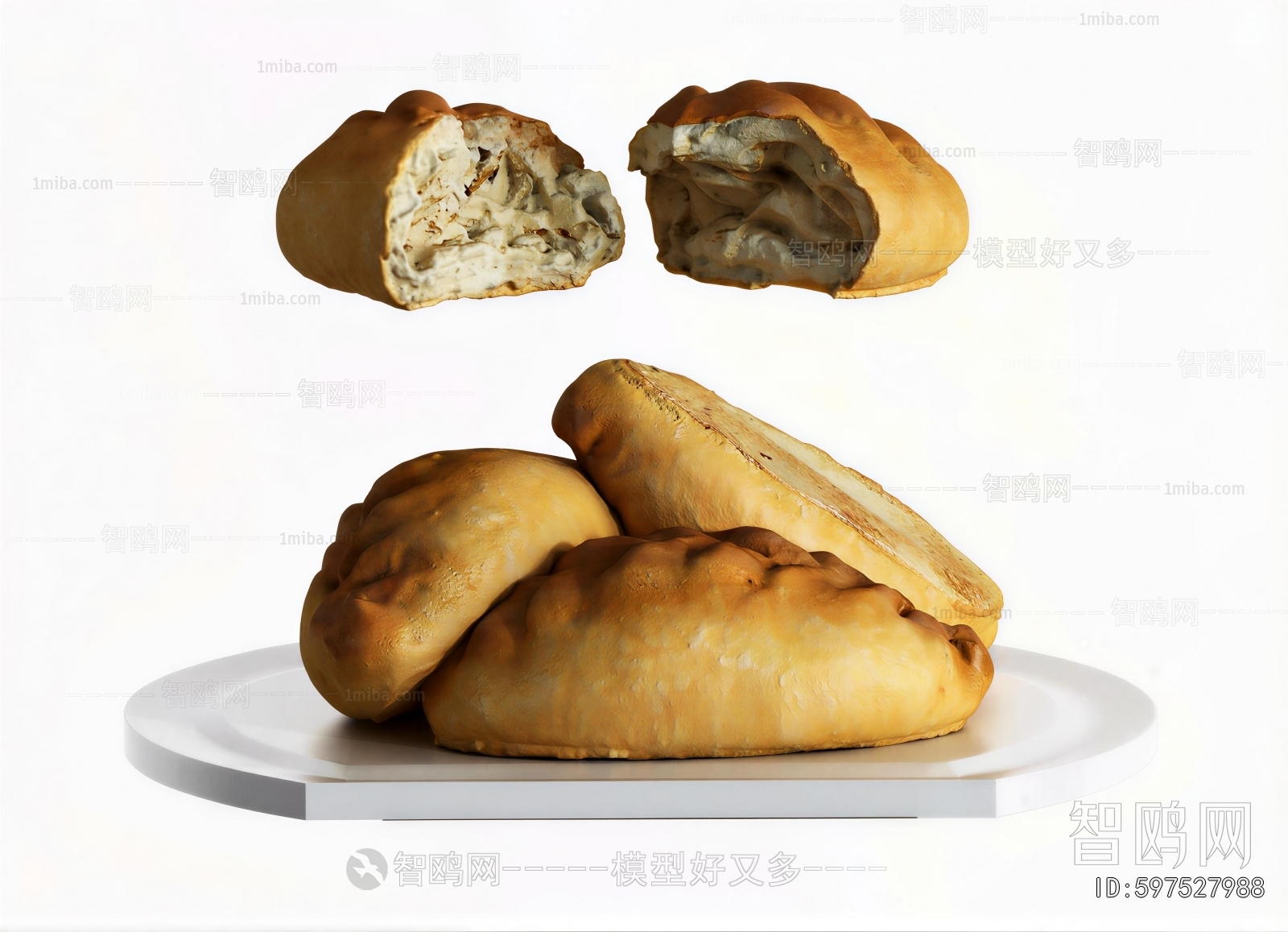 Modern Bread Cake