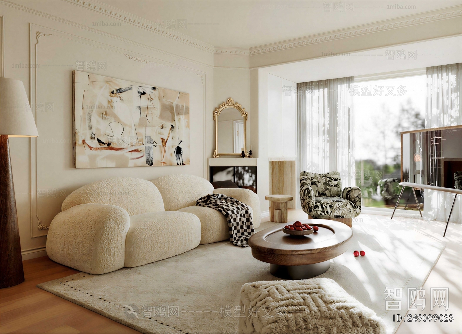 French Style A Living Room