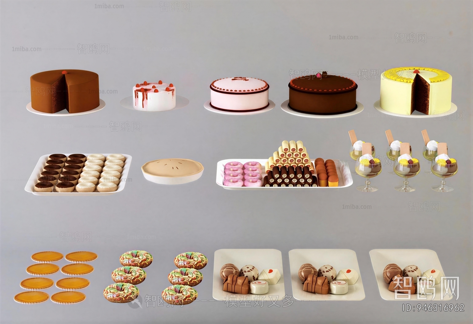 Modern Bread Cake