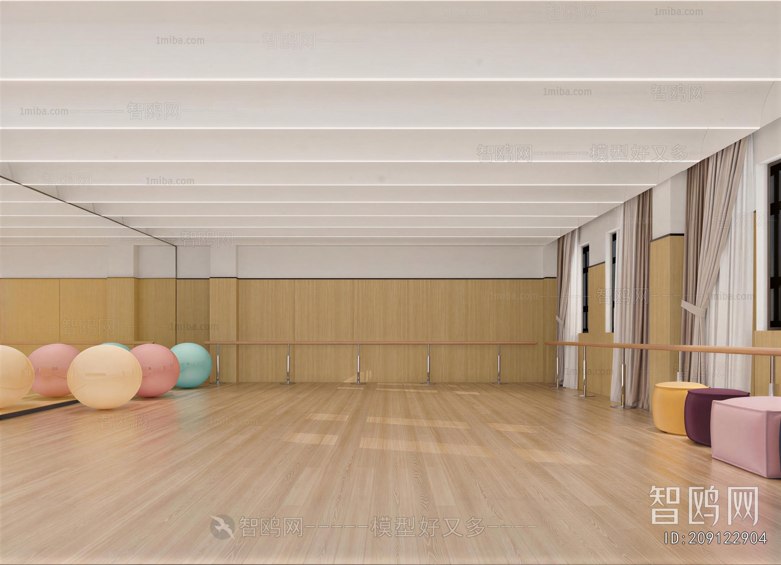 Modern Dance Classroom
