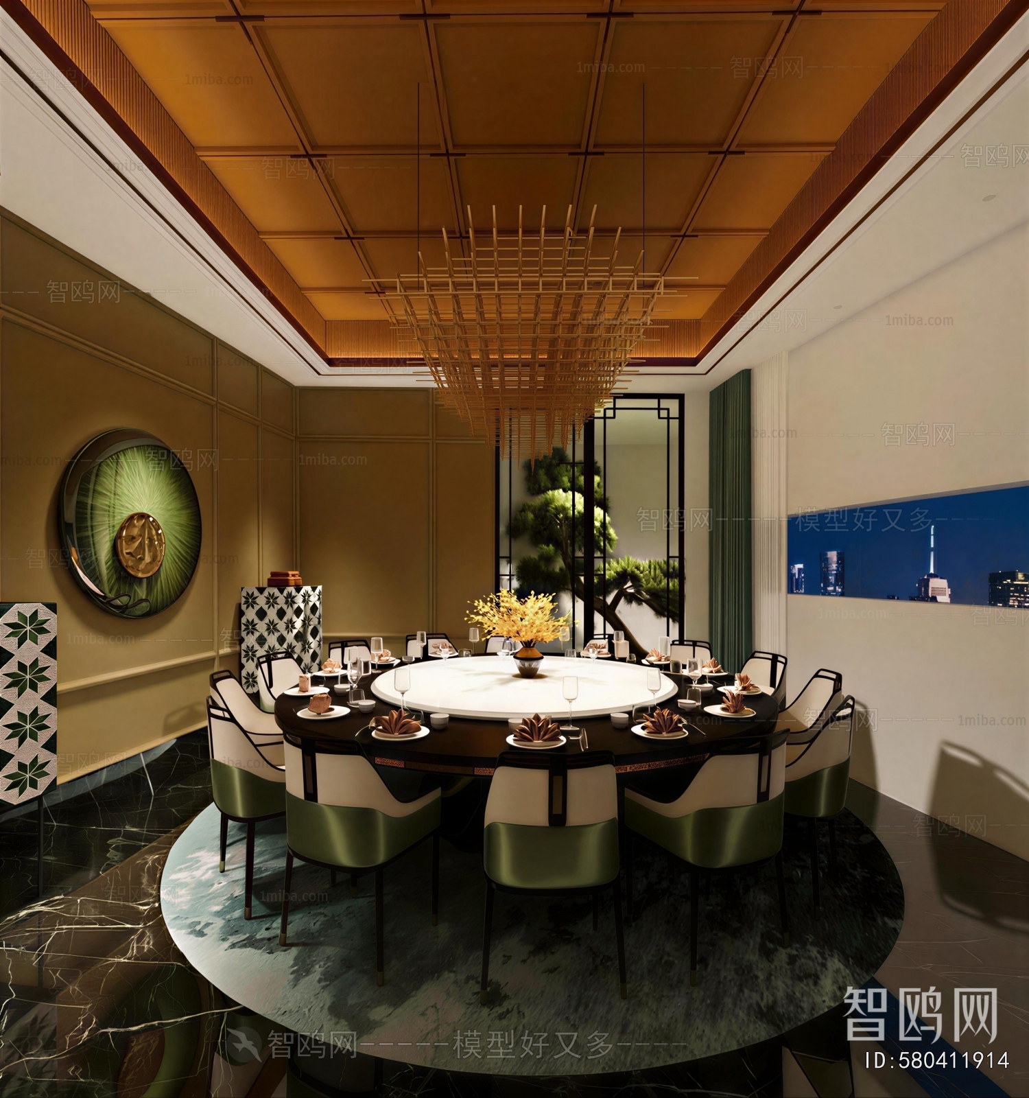 New Chinese Style Restaurant Box