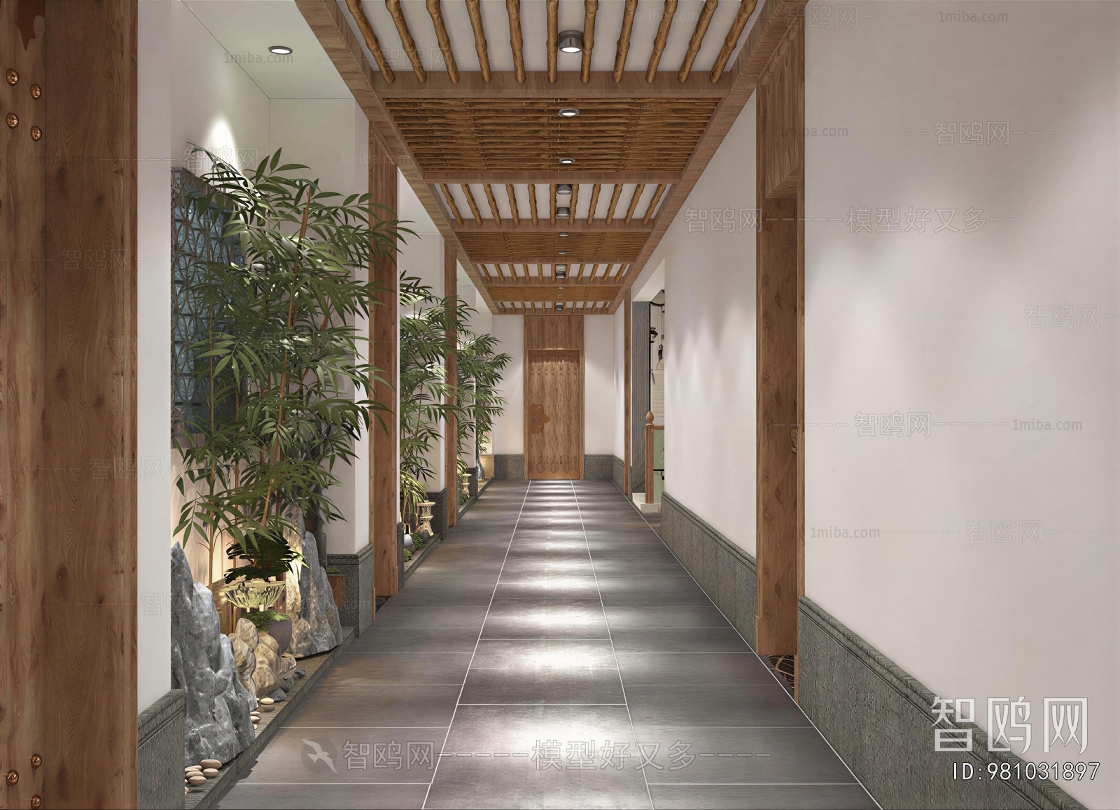 New Chinese Style Corridor