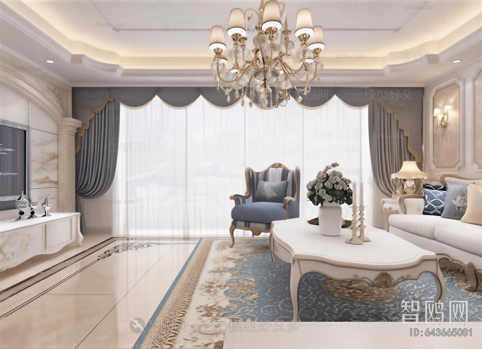 European Style A Living Room